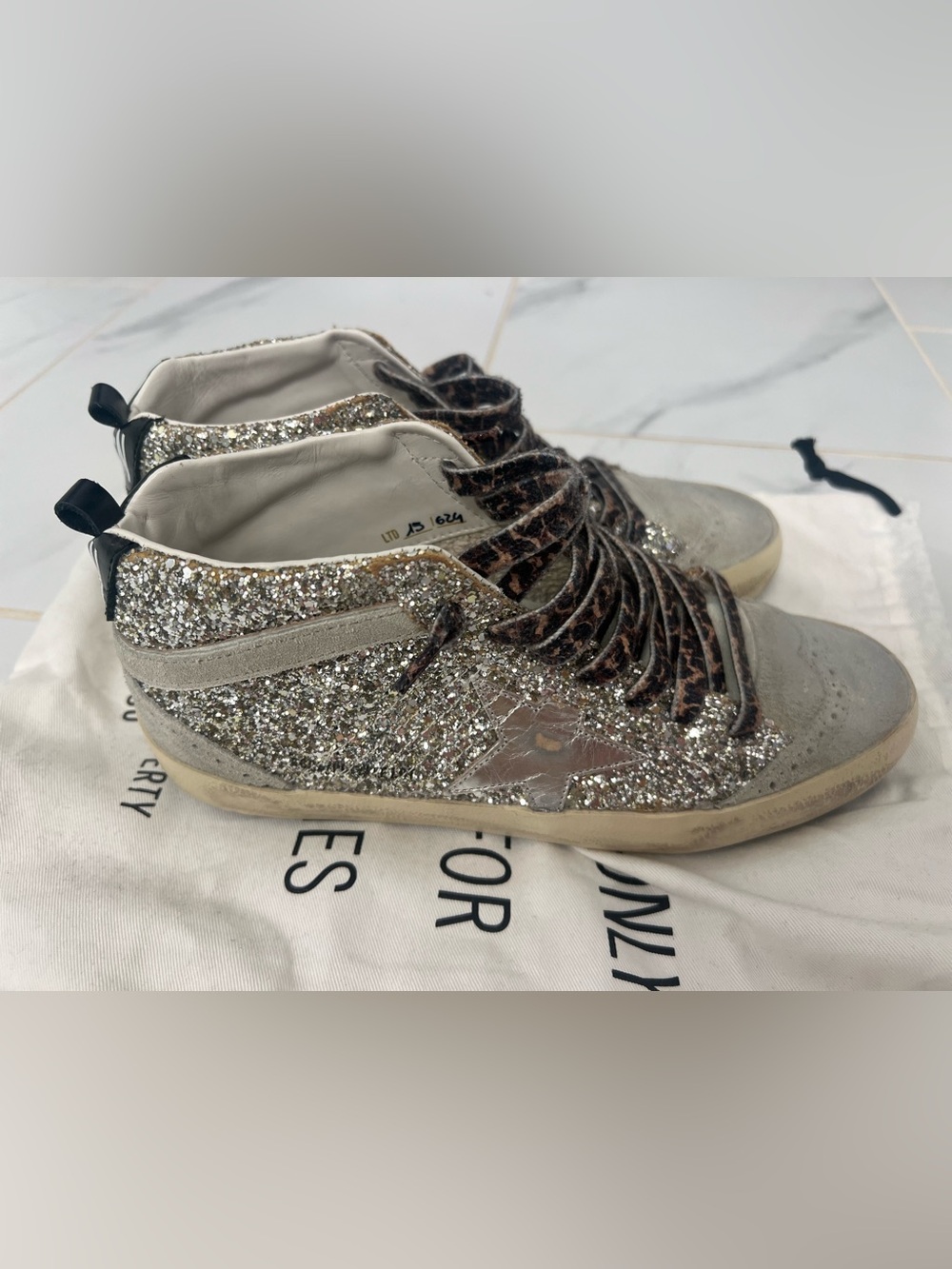 Golden goose mid stars size 39